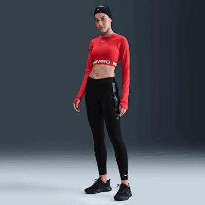 Nike Pro Women's Mid-Rise Full-Length Leggings. Nike.com